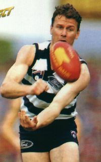 HINKLEY IN ACTION BACK IN HIS PLAYING DAYS 