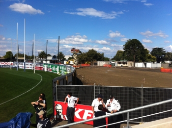 SIMONDS STADIUM MINUS THE DOUG WADE STAND